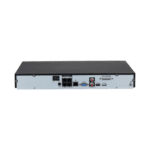 Dahua NVR4204-P-EI, 4x PoE, 2x SATA, Zonder Opslag,  max. 4 IP camera's Zwart - Afbeelding 3