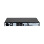 Dahua NVR4208-8P-EI, 8x PoE, Zonder Opslag, Geschikt voor 8 IP camera's - Afbeelding 2