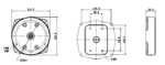 Dahua PFA132 montagebox - Afbeelding 3