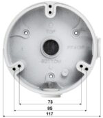 Dahua PFA136 montagebox voor buitentoepassing - Afbeelding 3