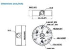Dahua PFA136 montagebox voor buitentoepassing - Afbeelding 5