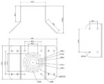 Dahua PFA151-B zwart hoekbeugel - Afbeelding 4
