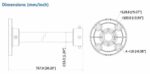 Dahua PFB220C plafondsteun - Afbeelding 3