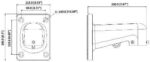 Dahua PFB305W aluminium muursteun tbv mini dome - Afbeelding 5