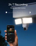 Eufy Floodlight Cam E30, WiFi Pan en Tilt camera met schijnwerpers - Afbeelding 4
