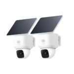 Eufy SoloCam E30, 2-cam kit, 2 stuks PT WiFi camera met zonnepaneel