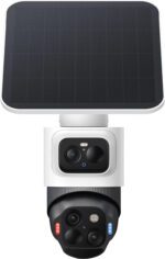 Eufy SoloCam S4, WiFi camera met PTZ en Dual Lens + Solar