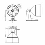 Hikvision DS-1273ZJ-DM26 aluminium wandbeugel - Afbeelding 2