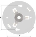 Hikvision DS-1280ZJ-PT3 montagebox - Afbeelding 3