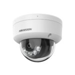 Hikvision DS-2CD2183G2-LIS2U, 8MP 4K Dome Camera, AcuSense, Smart Hybrid Light, PoE en 2x Microfoon