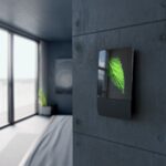 Jablotron JA-116E-AN, Bedraad BUS Touchscreen, RFID lezer, Antraciet - Afbeelding 4